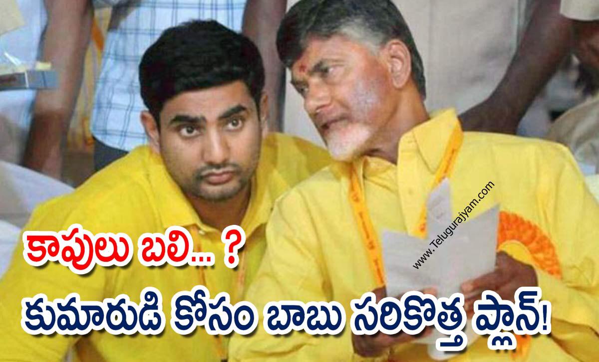 కాపులు బలి… కుమారుడి కోసం బాబు సరికొత్త  ప్లాన్!