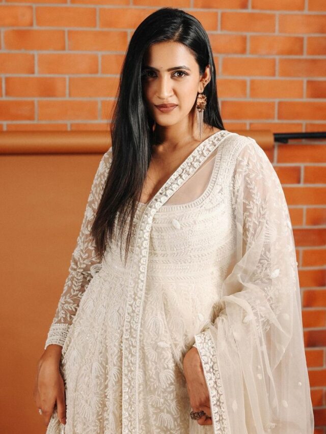 Niharika Konidela Looking Sizzles in White Dres