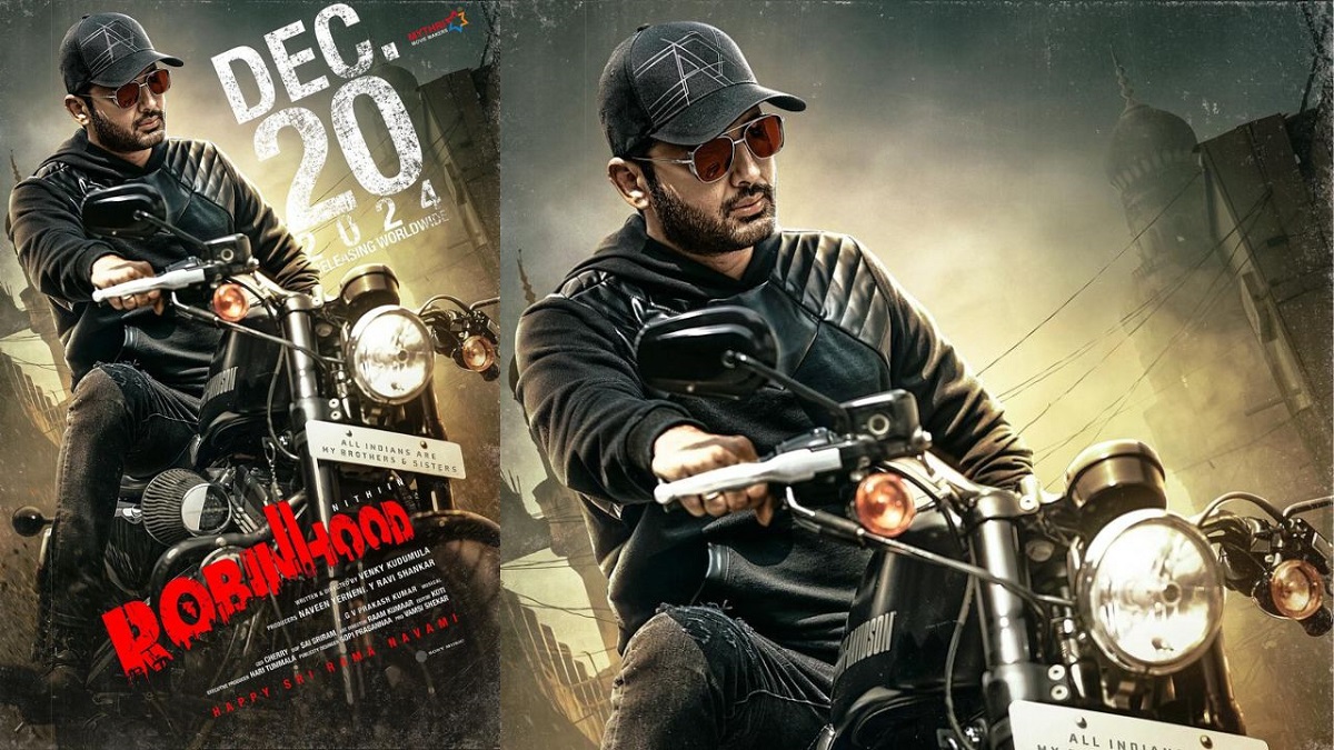 నితిన్ ‘రాబిన్హుడ్’ ప్రపంచవ్యాప్తంగా డిసెంబర్ 20న థియేట్రికల్ రిలీజ్