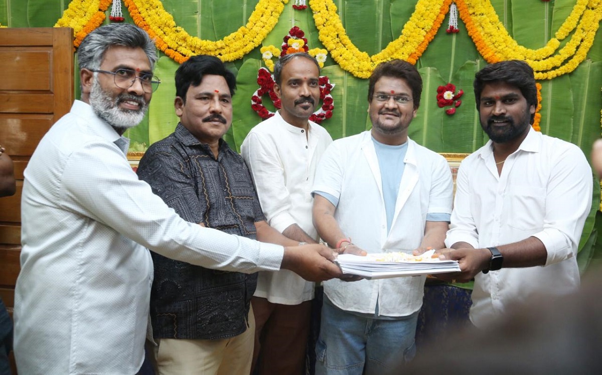 పూజా కార్యక్రమాలతో లాంఛనంగా ప్రారంభమైన ఎస్ కే ఎస్ క్రియేషన్స్ 3 కొత్త సినిమా