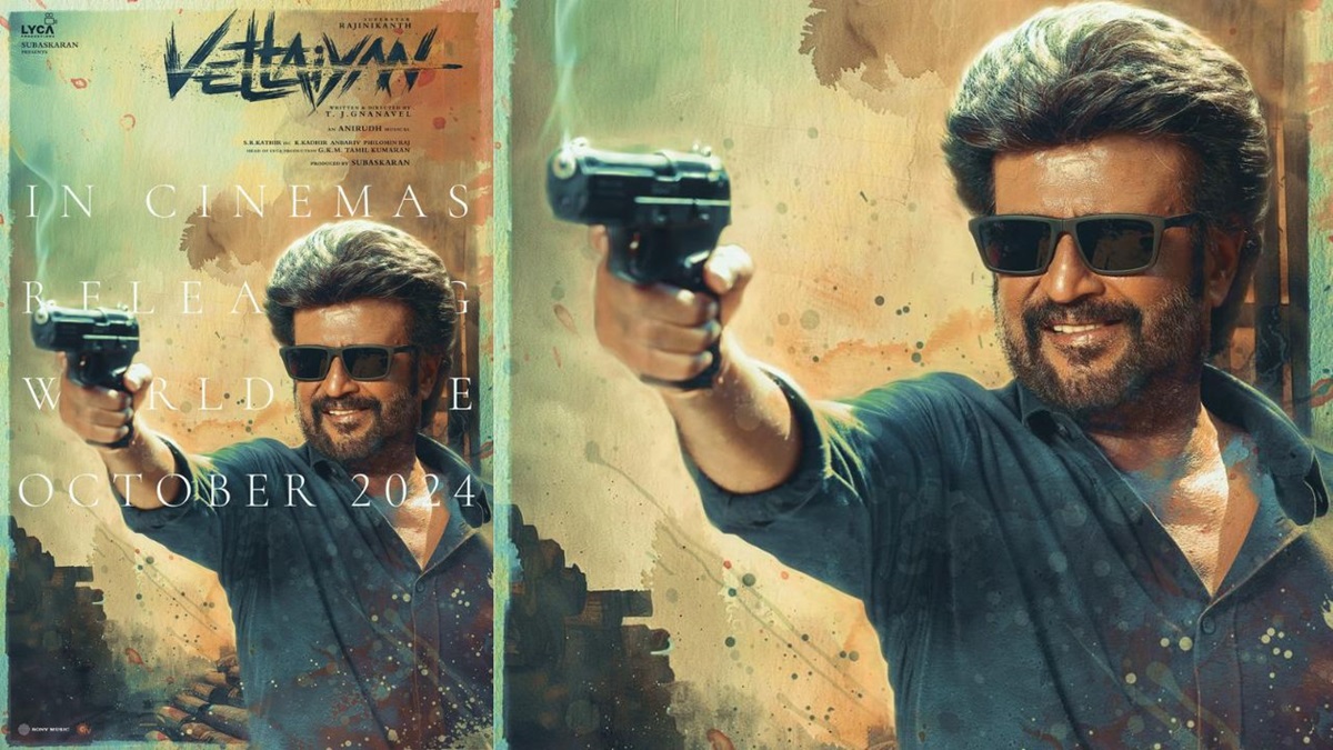 అక్టోబర్‌లో రానున్న సూపర్ స్టార్ రజినీకాంత్, టి.జె. జ్ఞానవేల్‌, భారీ చిత్రం ‘వేట్టయాన్’