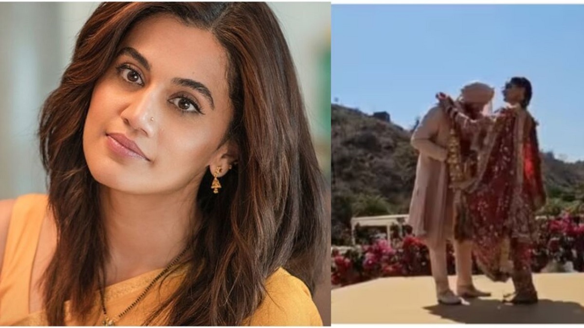 తాప్సీ పెళ్లి వీడియో వైరల్‌!