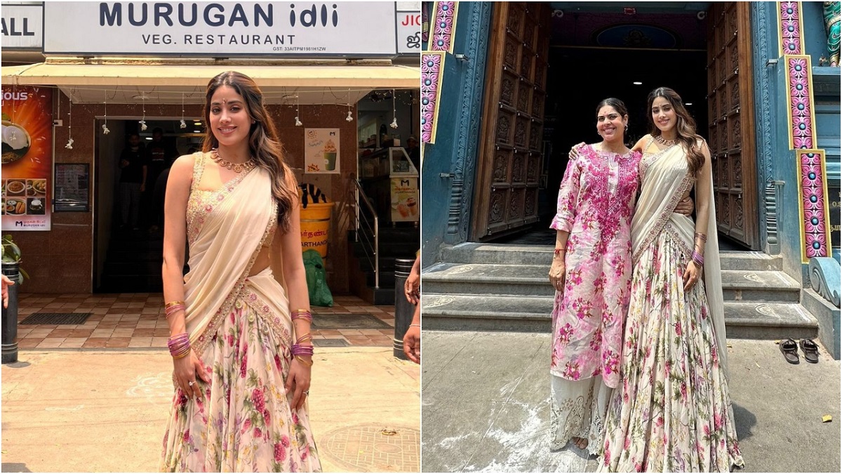 తిరుమలతో అనుకోని అనుభూతి అంటున్న జాన్వీ కపూర్!!