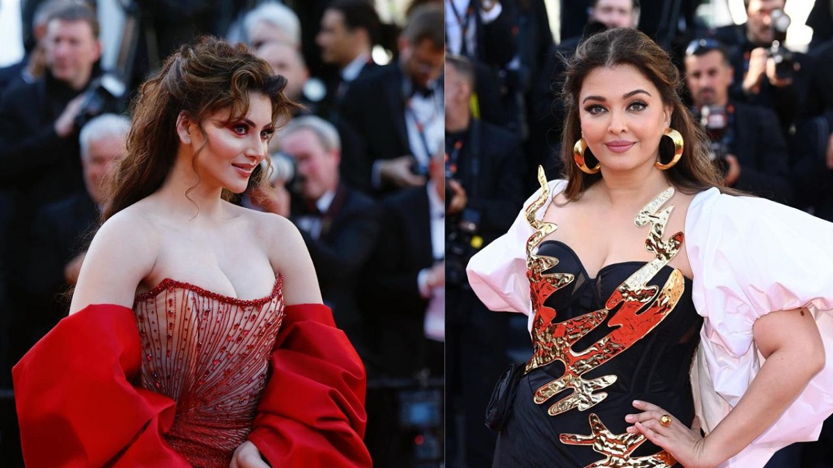 కేన్స్‌ ఫిలిం ఫెస్టివల్‌లో క్యాట్‌ వాక్‌తో ఆకట్టుకున్న భామలు ఐశ్వర్య, ఊర్వశి రౌతాల