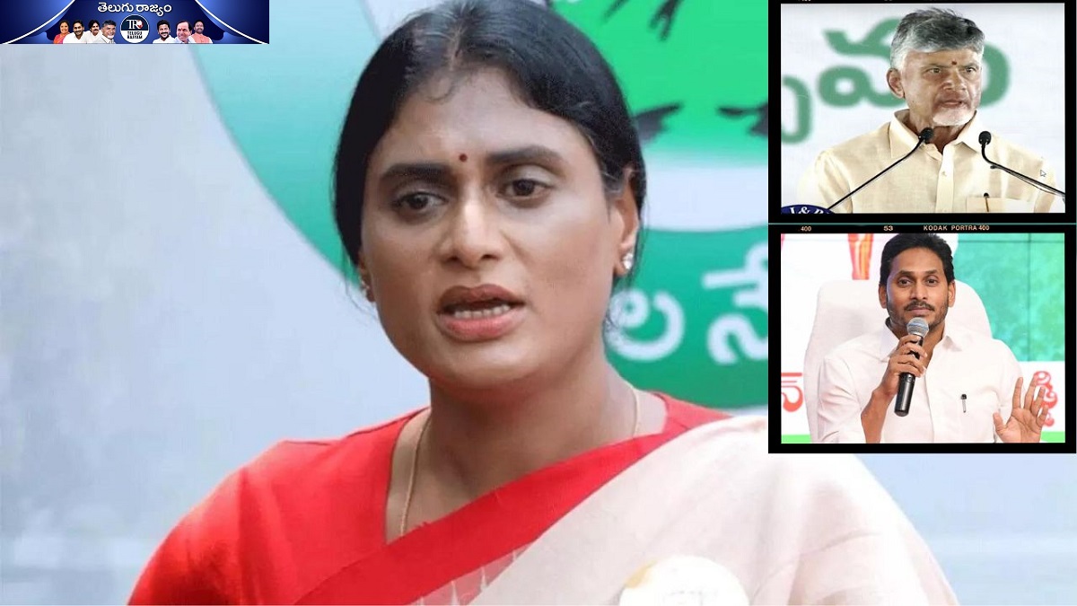 షర్మిల రాజకీయం: జగన్ కు తలుపుచెక్క.. చంద్రబాబుకు తమలపాకు!