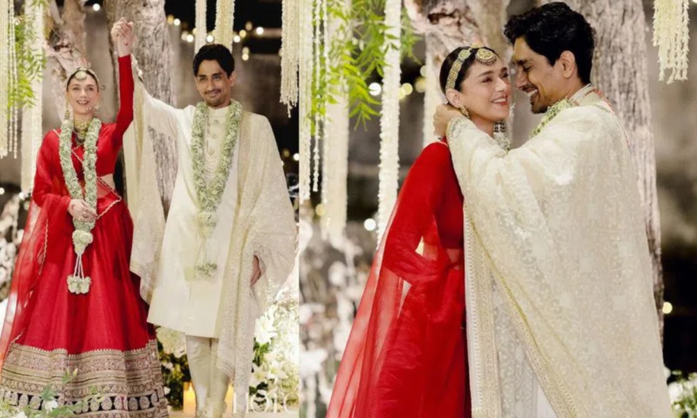 Aditi Rao Hydari-Siddharth: రెండోసారి పెళ్లి చేసుకుని షాకిచ్చిన సిద్దార్థ్.. నెట్టింట ఫోటోస్ వైరల్!