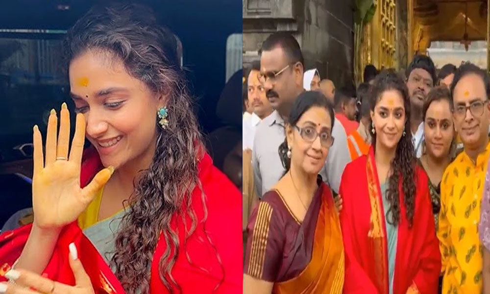 Keerthy Suresh: వెంకన్న సన్నిధిలో కీర్తి సురేష్.. వచ్చే నెలే నా పెళ్లి అంటూ క్లారిటీ!