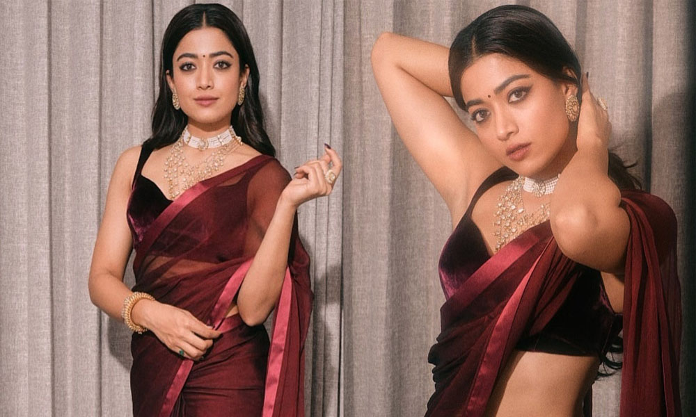 షాకింగ్ లుక్స్ లో రష్మిక మందన్న .. కారణమేమిటో?