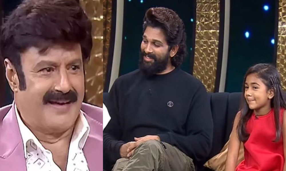 కష్టమైన పద్యాన్ని సైతం సునాయాసంగా చెప్పేసిన అర్హ.. తన మాటలకి మురిసిపోతున్న బాలయ్య!