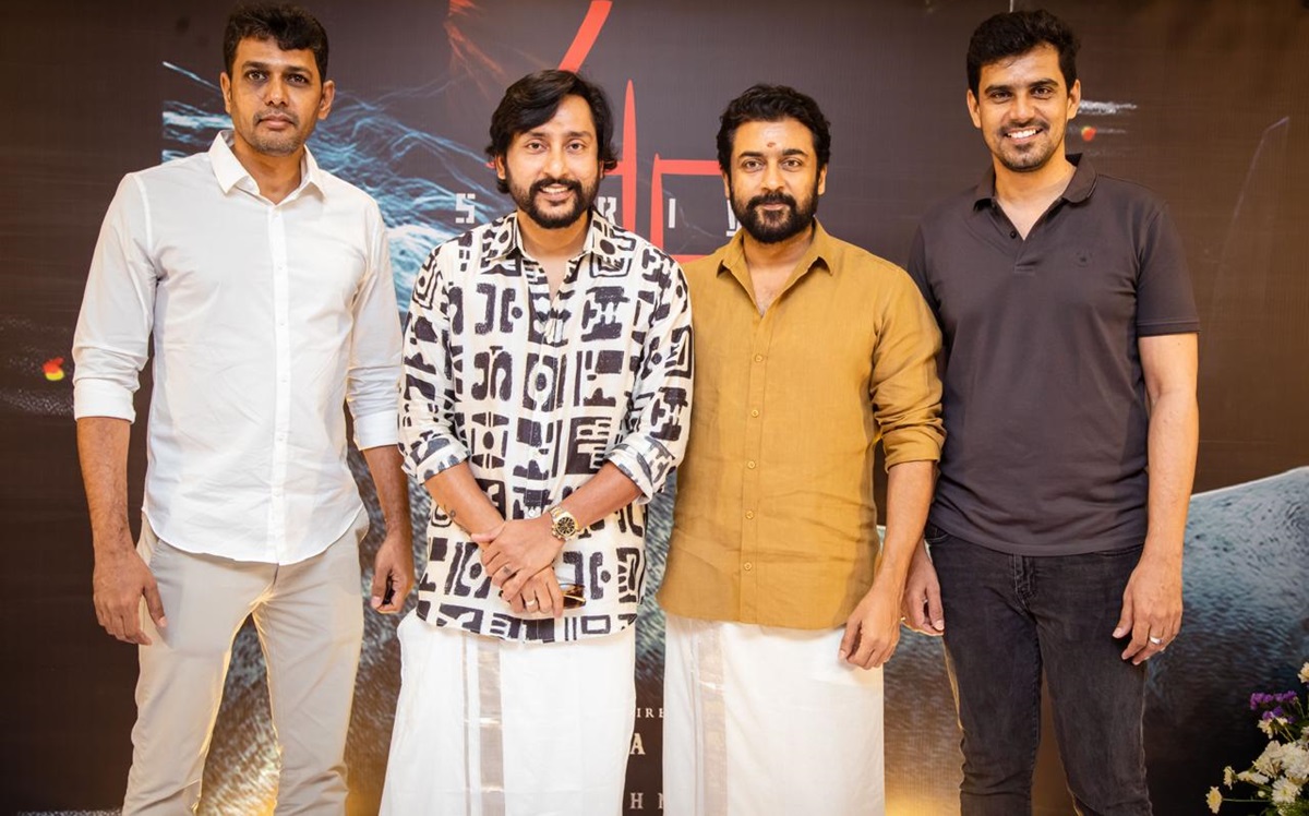 Suriya45: సూర్య, RJ బాలాజీ, డ్రీమ్ వారియర్ పిక్చర్స్ మాగ్నమ్ ఓపస్ #Suriya45 గ్రాండ్ గా లాంచ్