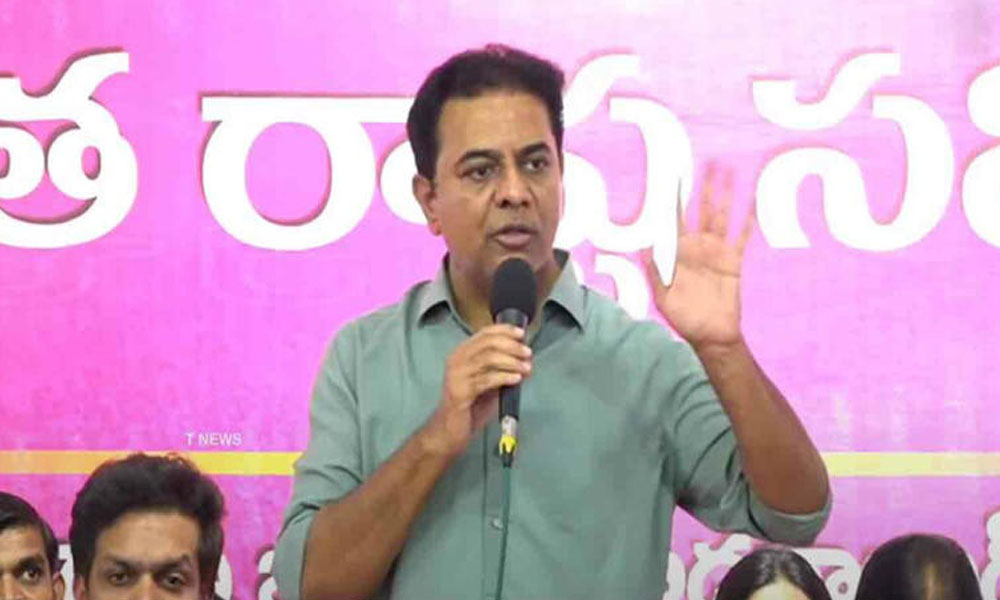 KTR: అమావాస్యకు బాంబులు కొంటే పౌర్ణమి వరకు పేలలేదు: కేటీఆర్