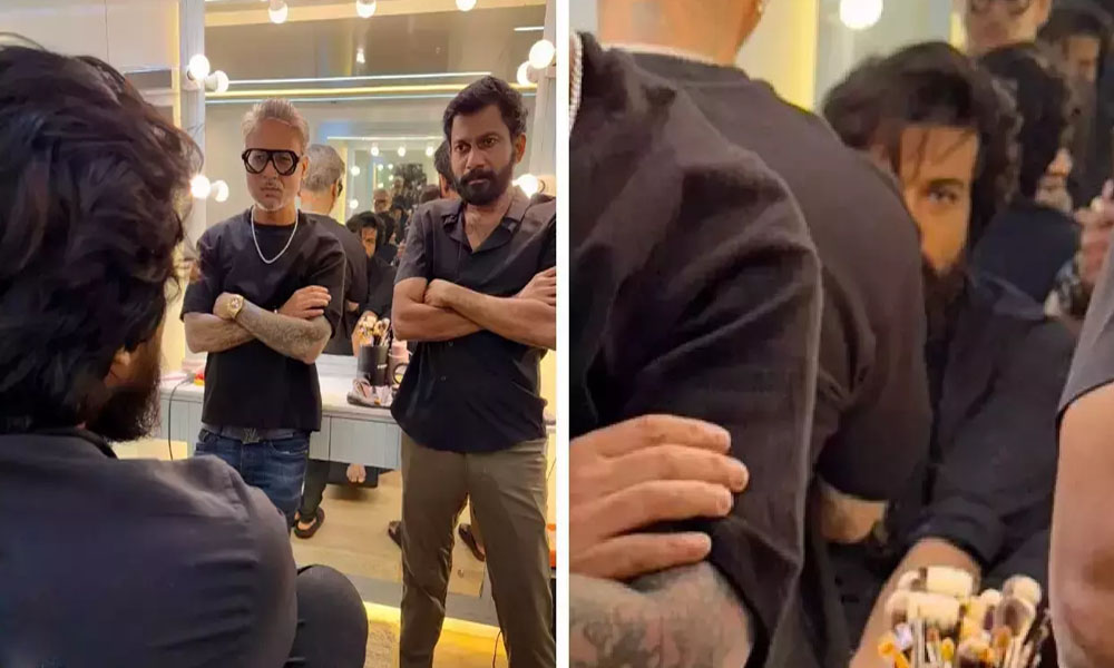 సెలబ్రిటీ హెయిర్ స్టైలిస్ట్ తో చెర్రీ మేకోవర్.. అభిమానుల్లో పెరిగిపోతున్న క్యూరియాసిటీ!