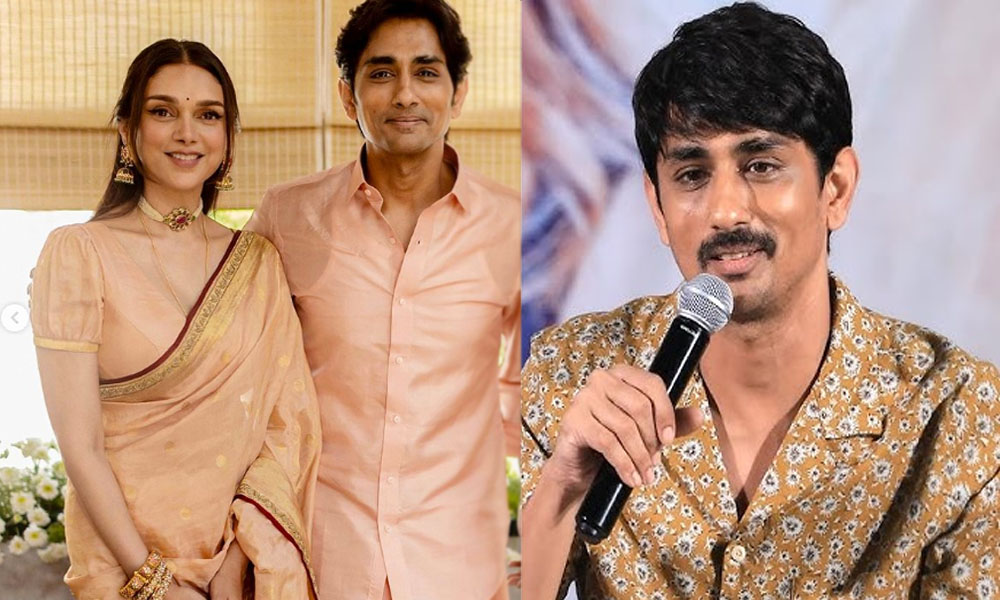 అలా అయితేనే మళ్లీ లవ్ స్టోరీ తీస్తానంటున్న సిద్ధార్థ్.. అదితి తన దేవత అంటూ పొగడ్తలు!