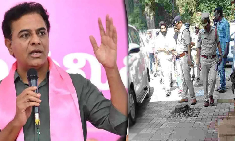 KTR: అల్లు అర్జున్ అరెస్టుపై స్పందించిన కేటీఆర్.. అల్లు అర్జున్ కు పూర్తి మద్దతు!