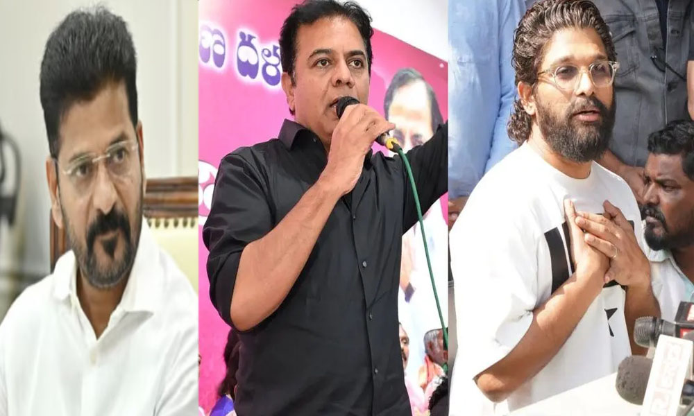 KTR: అల్లు అర్జున్ కు తలనొప్పిగా మారిన కేటీఆర్.. రేవంత్ రెడ్డి ని రెచ్చగొడుతున్నారా?