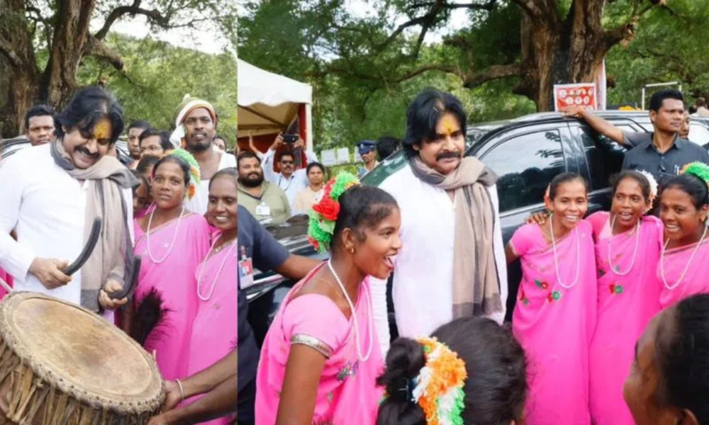 Pawan Kalyan: డప్పు కొట్టి గిరిజనులతో డాన్స్ చేసిన డిప్యూటీ సీఎం.. నెట్ నెట్టింట ఫొటోస్,వీడియోస్ వైరల్!