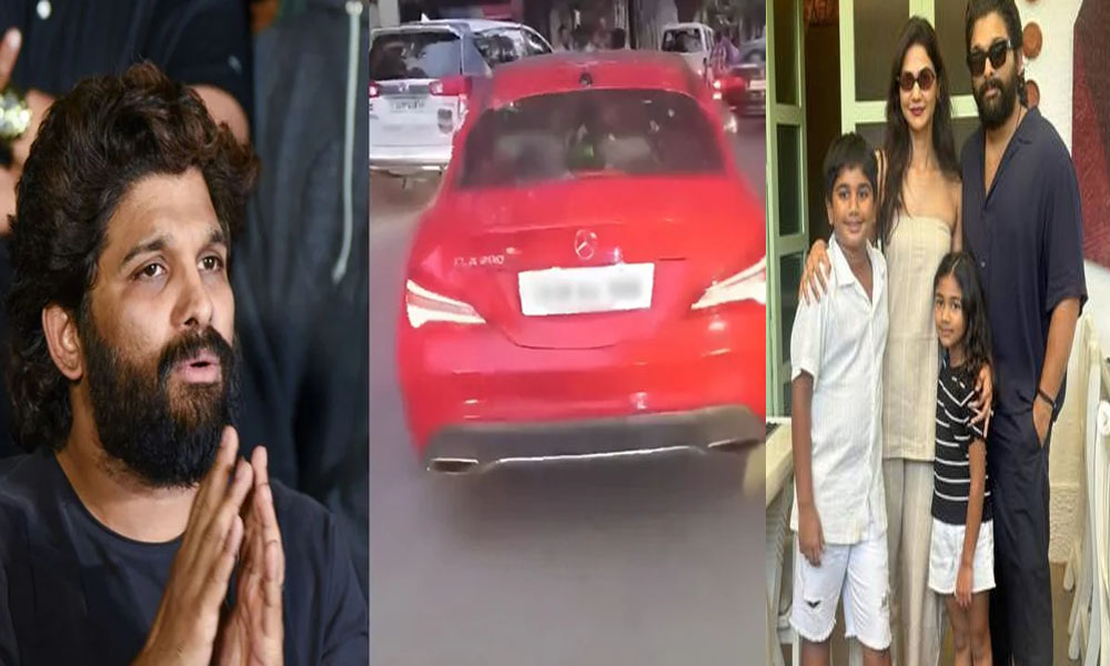 Allu Arjun: భార్య బిడ్డకు ధైర్యం చెప్పి విచారణకు బయలుదేరిన అల్లు అర్జున్?