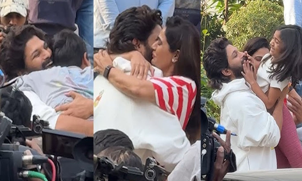 ఇంటికి చేరుకున్న అల్లు అర్జున్.. భావోద్వేగానికి గురైన కుటుంబ సభ్యులు!