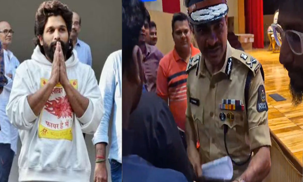 Allu Arjun: అల్లు అర్జున్ కేసులో భారీ ట్విస్ట్…క్షమాపణలు చెప్పిన సీపీ ఆనంద్!