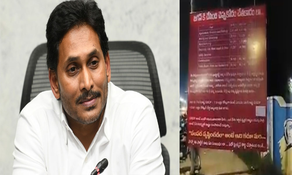 YS Jagan: జగన్ చేసింది కూడా చెప్పుకోలేకపోయాడు… కడపలో సంచలనం రేపిన ఫ్లెక్సీ!