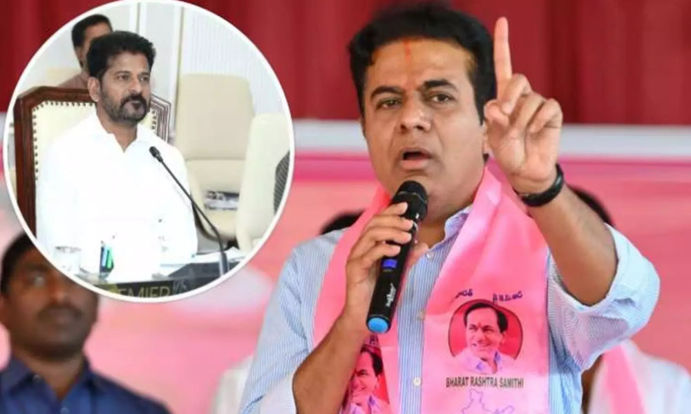 KTR: జైలుకు పంపిస్తానని బెదిరిస్తున్నావ రేవంత్… సీఎం పై మండిపడిన కేటీఆర్!