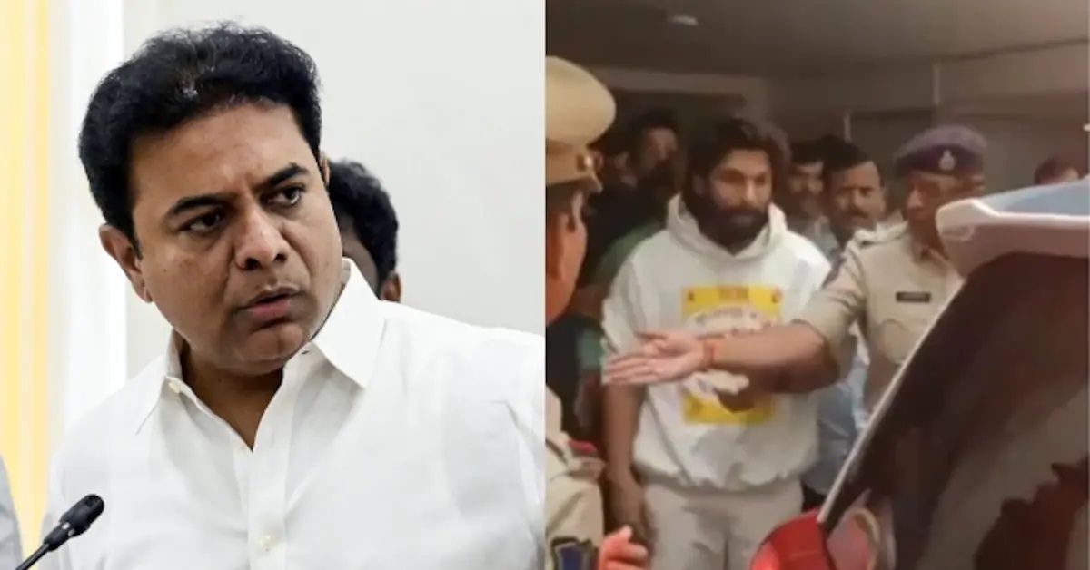 Allu Arjun Arrest: అల్లు అర్జున్ అరెస్టుపై కేటీఆర్ షాకింగ్ రియాక్షన్