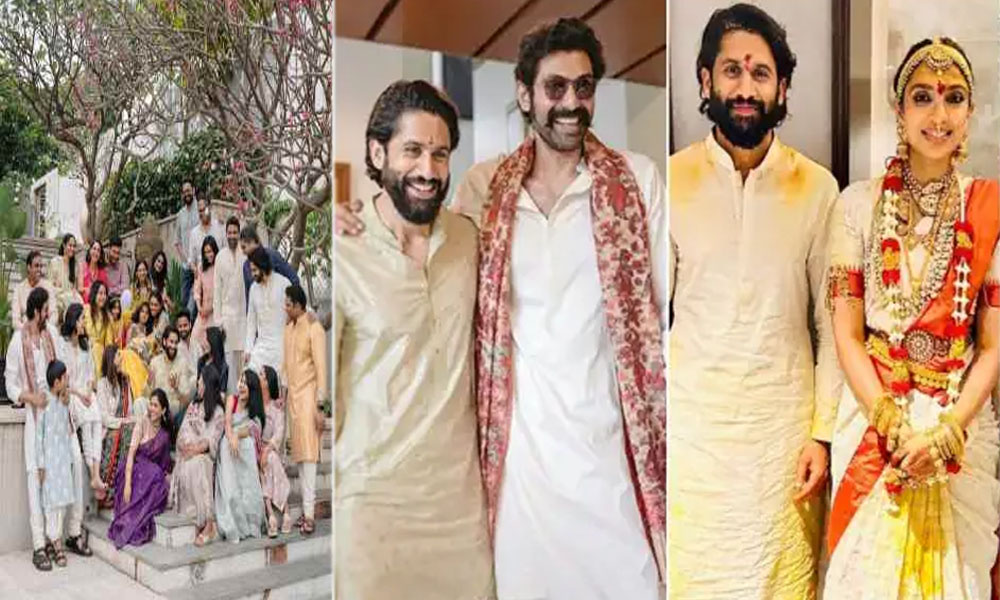 పెళ్లి దుస్తుల్లో మెరిసిపోతున్న నాగచైతన్య దంపతులు.. సోషల్ మీడియాలో పోస్ట్ చేసిన మిహిక!