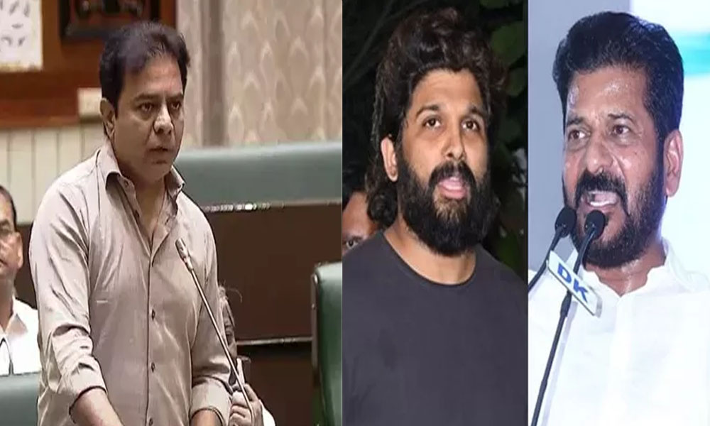 KTR: రేవంత్ రెడ్డి అల్లు అర్జున్ ని అందుకే టార్గెట్ చేశారు… మళ్లీ రచ్చ చేస్తున్న కేటీఆర్?