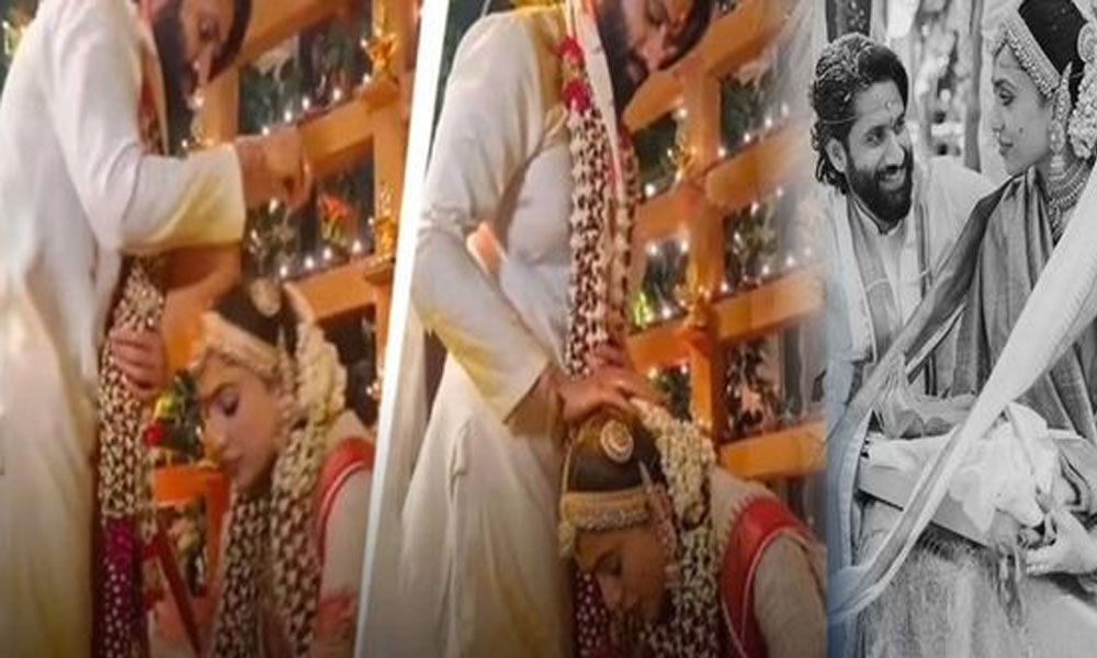 Sobhita: నాగచైతన్య కాళ్లు మొక్కిన శోభిత.. ఇంకా ఎన్నాళ్ళిలా అంటూ ట్రోల్స్!