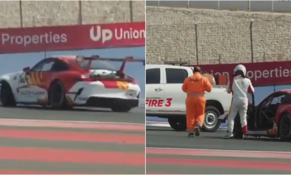 Ajith Accident: హీరో అజిత్ కు తృటిలో తప్పిన పెను ప్రమాదం.. దుబాయ్ కారు రేసులో పల్టీలు కొట్టిన వాహనం!