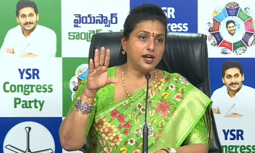 Roja: బాబు అధికారంలో ఉంటే చాలు చావులే…. బాబు అసమర్థతే కారణం: రోజా