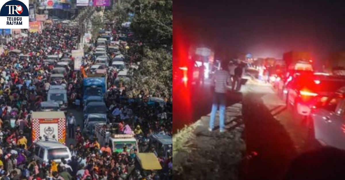 Longest Traffic Jam: 300 కిలోమీటర్ల వరకు అతిపెద్ద ట్రాఫిక్ జామ్.. మరీ ఇంత దారుణమా..