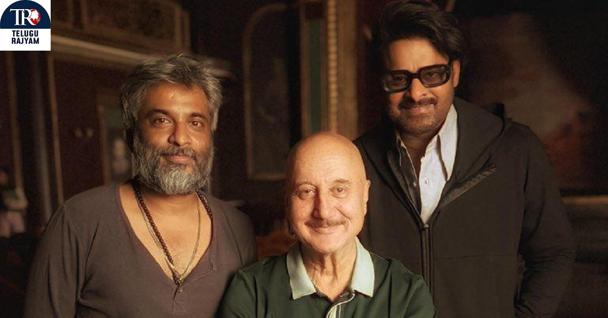 #PrabhasHanu: ప్రభాస్, డైరెక్టర్ హను రాఘవపూడి, #ప్రభాస్ హను లో బాలీవుడ్ లెజెండ్ అనుపమ్ ఖేర్