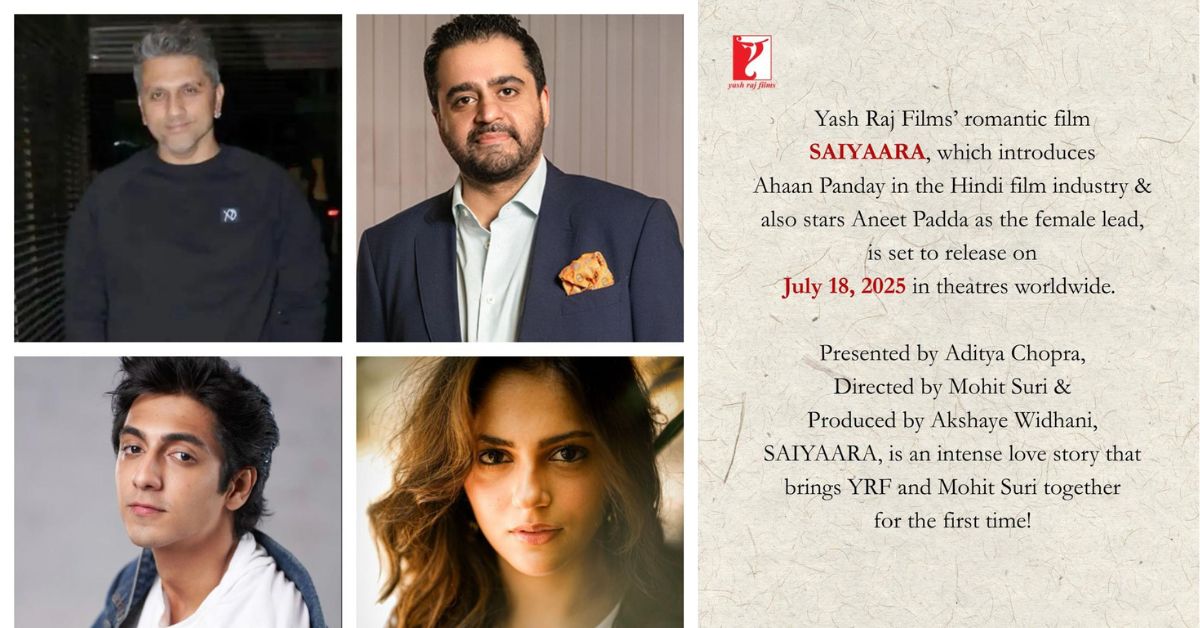 Saiyaara: యష్ రాజ్ ఫిల్మ్స్ నిర్మాణంలో ‘సయారా’ చిత్రం జూలై 18, 2025న ప్రపంచవ్యాప్తంగా రిలీజ్