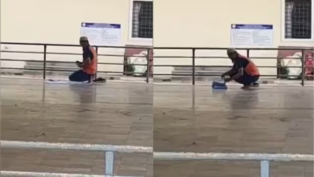 Tirumala: తిరుమల కొండపై నమాజ్ చేసిన ముస్లిం వ్యక్తి… సనాతర ధర్మం ఎక్కడా?