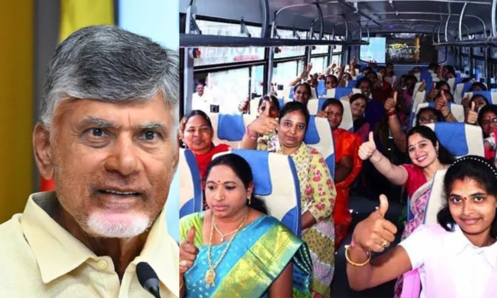 Free Bus Scheme: మహిళలకు గుడ్ న్యూస్ చెప్పిన చంద్రబాబు.. ఏపీలో ఉచిత బస్సు ప్రయాణం అప్పటి నుంచే!