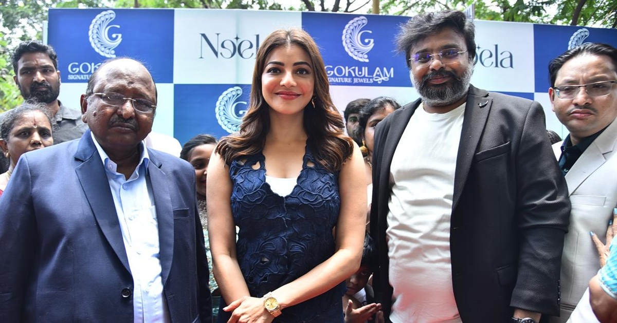 హీరోయిన్ కాజల్ అగర్వాల్ చేతులమీదుగా ‘గోకులం సిగ్నేచర్ జూవెల్స్’ సరికొత్త షోరూమ్ ప్రారంభోత్సవం