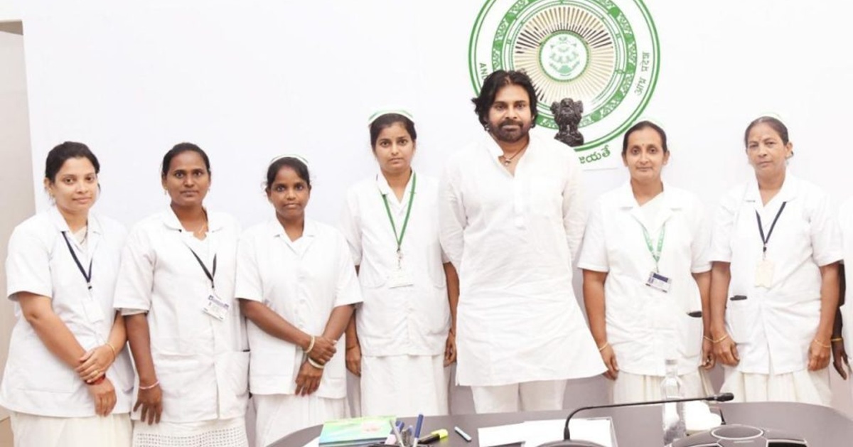 Pawan Kalyan: పిఠాపురం నర్సులకు పవన్ సర్ ప్రైజ్.. అసలు కారణమిదే..