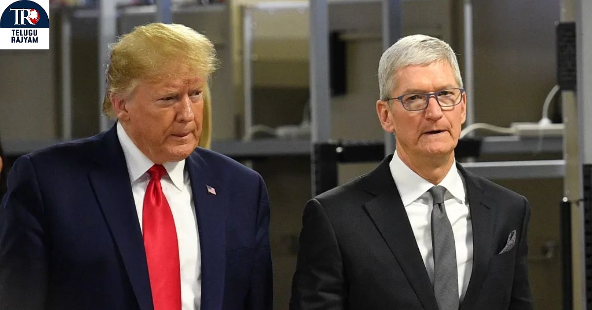 Donald Trump: భారత్ కు ఆపిల్ కంపెనీ రాకుండా ట్రంప్ ప్లాన్.. టిమ్ కుక్‌తో మంతనాలు!