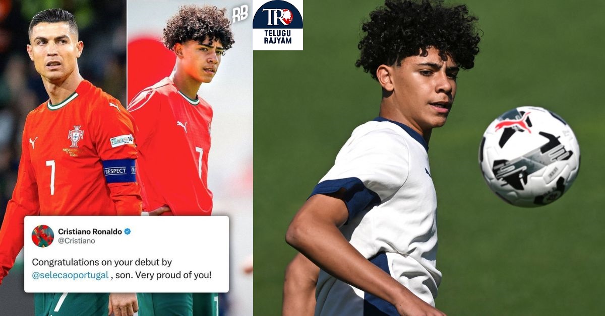 Cristiano Ronaldo: రొనాల్డో వారసుడి అరంగేట్రం.. పోర్చుగల్ తరఫున తొలి మ్యాచ్‌లో మెరుపు