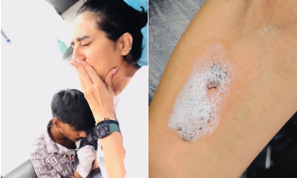 Surekha Vani: టాటూ వేయించుకున్న సురేఖ వాణి…టాటూ మాత్రమే ఉంది అది లేదుగా?