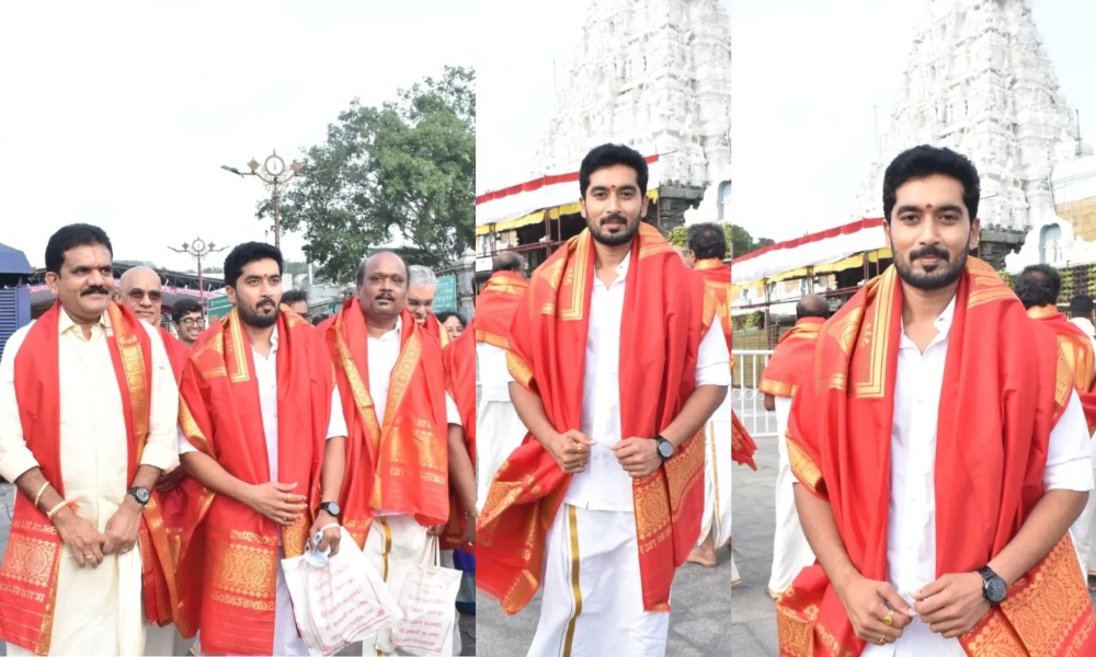 Nirupam Paritala: తిరుమల శ్రీవారిని దర్శించుకున్న డాక్టర్ బాబు.. ఫోటోస్ వైరల్!