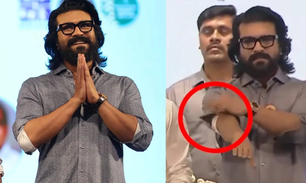 Ram Charan: రామ్ చరణ్ కి అసలేం అయ్యింది.. చేతికి ఆ కట్టు ఏంటి.. వీడియో వైరల్!