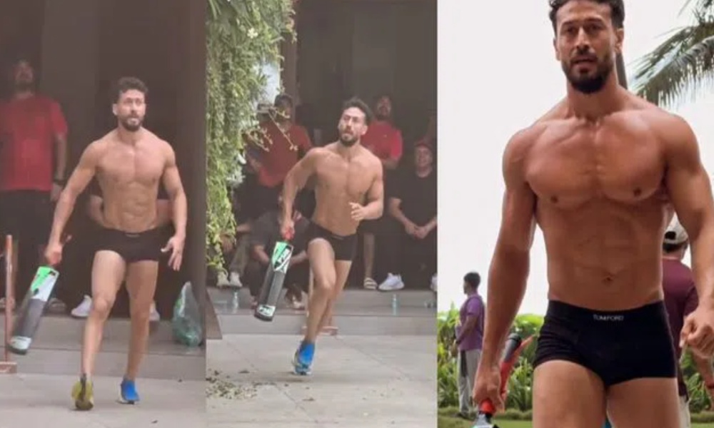 Tiger Shroff: అండ‌ర్‌వేర్ లో క్రికెట్ ఆడిన స్టార్ హీరో.. నెట్టింట వీడియో వైరల్!