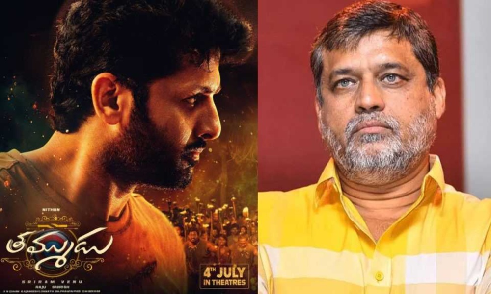 Thammudu: శిరీష్ నోటి దూల… తమ్ముడు పై మెగా ప్రభావం పడనుందా?