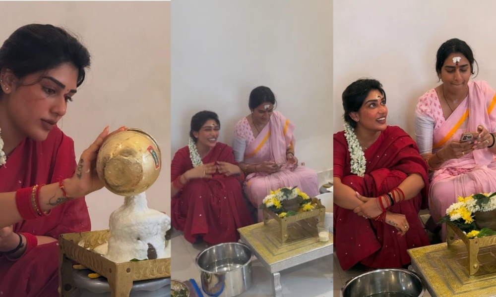 ‎Supritha: తల్లితో కలసి శివుడికి ప్రత్యేక పూజలు నిర్వహించిన సుప్రీత.. నెట్టింట ఫోటోస్ వైరల్!