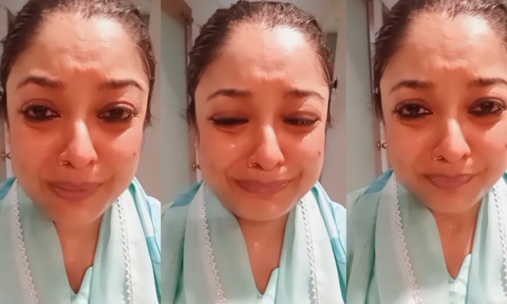 ‎Tanushree Dutta: కన్నీరు మున్నీరుగా విలిపిస్తున్న హీరోయిన్.. వేధింపులు తట్టుకోలేకపోతున్నానంటూ!
