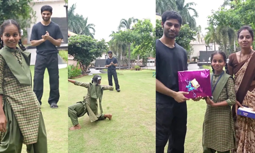 ‎Viral Vayyari: హీరో ముందు వయ్యారి సాంగ్ కి స్టెప్పులు ఇరగదీసిన చిన్నారి.. దెబ్బకు షాకైన నటుడు!