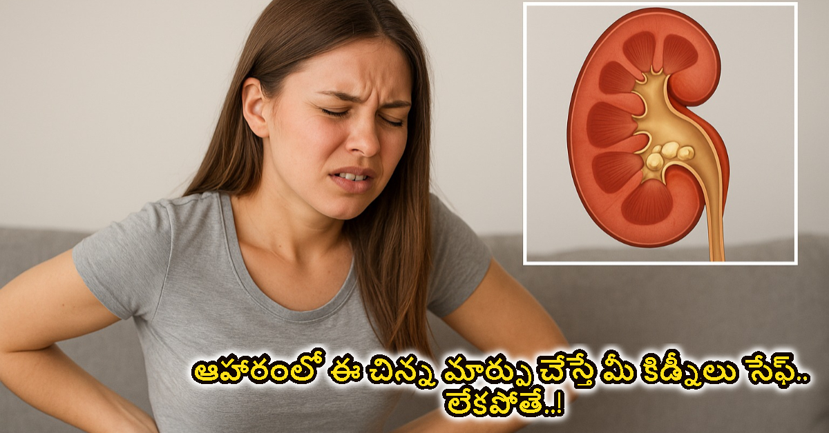 Kidney: ఆహారంలో ఈ చిన్న మార్పు చేస్తే మీ కిడ్నీలు సేఫ్.. లేకపోతే..!