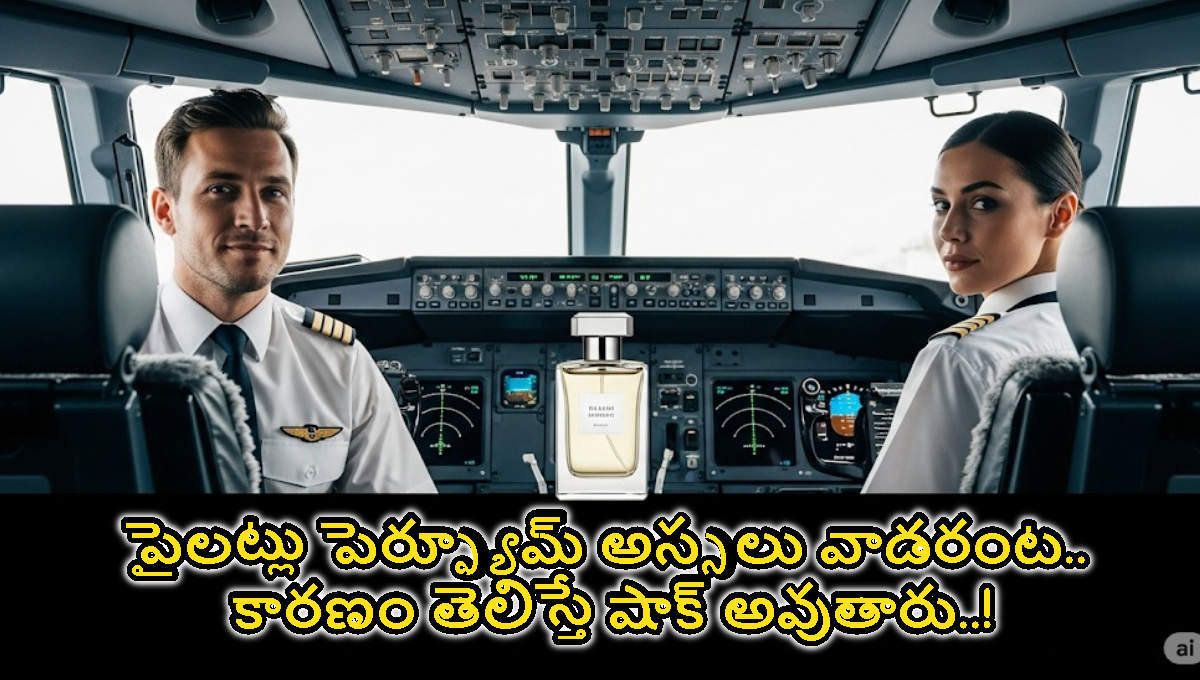 పైలట్లు పెర్ఫ్యూమ్ అస్సలు వాడరంట.. కారణం తెలిస్తే షాక్ అవుతారు..!